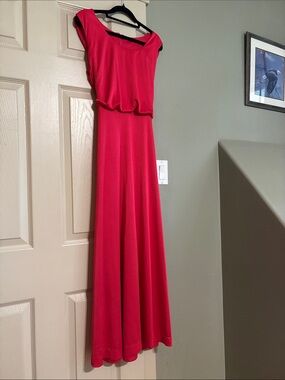 1970s House of Nu-Mode Liquid Satin Hooded Gown